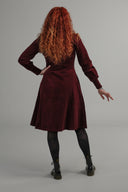 Gabrielle plum kjole