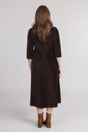 Pippi brown baby corduroy dress