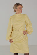 Wigny gul elegant kjole