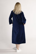 Regine navy blue velvet dress