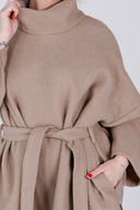 Hailey ullponcho i cream