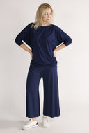 Sina navy blue sweater