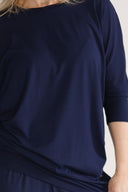 Sina navy blue sweater