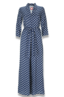 Sissi blue and white jumpsuit