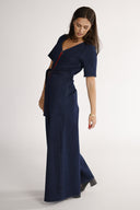 Solveig jumpsuit in dark blue denim