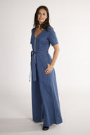 Solveig jumpsuit in blue denim
