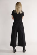 Tordis black denim jumpsuit