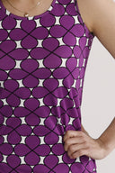 May Britt purple kjole