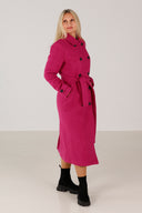 Carola ullkåpe i rosa