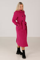 Carola ullkåpe i rosa