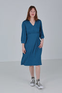 Michela blue tale kjole