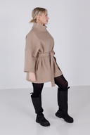 Hailey ullponcho i cream