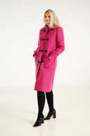 Idunn Duffel coat pink ull