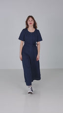 Laura navy jumpsuit