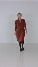 Elsi nougat dress