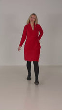 Elsi red dress