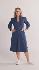 Edwarda denim blue denim dress