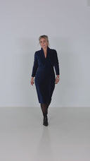 Elsi navy dress