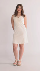 Vidda cream-colored summer dress