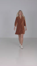 Nomi nougat tunic dress