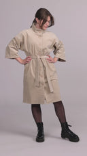 Madeleine beige corduroy jacket