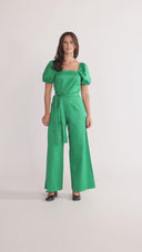 Peggy green jumpsuit