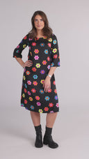 Malin colorful floral dress