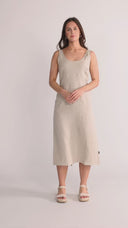 Aurora Nature Linen Dress