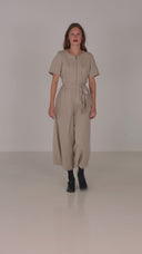 Laura natural jumpsuit