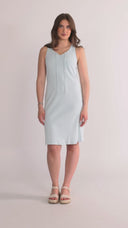 Vidda sky blue summer dress
