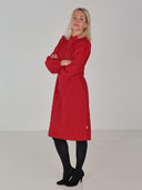 Karin rød elegant kjole